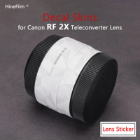 RF2X Lens Premium Decal Skin for Canon Extender RF 2x Teleconverter Lens Protector Anti-scratch Cover Film Wrap Sticker