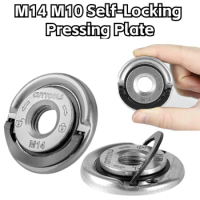 Quick Release Flange Nut M14 M10 Thread Angle Grinder Release Locking Nut Pressing Plate For Angle Grinder Clamping Flange