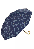 WPC Wpc. 73cm 碎花長雨傘 - 藍色