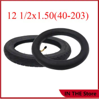 12 1/2x1.50(40-203)Butyl Pneumatic Tire,12 1/2x2 1/4inner tire Electric Vehicle Thickened wheelchair Tyre Parts