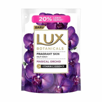 Lux Body Wash Magical Orchid 250ml - Kulit Wangi Lembut dengan Vitamin C Essence & Ekstrak Bunga Mag