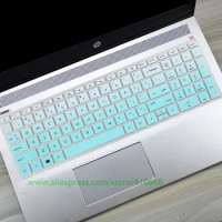 15.6 inch Laptop Keyboard Cover Protector skin for HP Pavilion 15s dy0002TX dy0003TX dy0005TX dy0006TX 15s-du0005TX cs2015TX