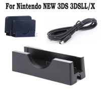 Universal Charging Stand Cradle Docks For Nintendo NEW 3DS 3DSLL/XL Game Console USB Cable Charging Display Dock Stands
