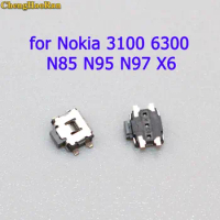 ChengHaoRan 10pcs Power On Off Switch / Volume Button Connector replacement parts For Nokia 3100 6300 N85 N95 N97 X6