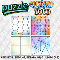 Print Cetak Puzzle Custom Costum Foto Photo Poto Souvenir Sovenir Suvenir Pernikahan Hadiah Kado Ula