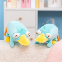 Cute Cute Platypus Plush Toy Terry Doll Children Accompanying Muppet Doll Soft Cute Fun Decoration D