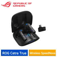 【結帳再折】ASUS ROG Cetra True Wireless SpeedNova 真無線藍牙耳機 (黑)