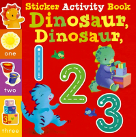 Bookxcess - DINOSAUR, DINOSAUR, 123 (STICKER ACTIVITY BOOK) (ISBN: 9781664340350)