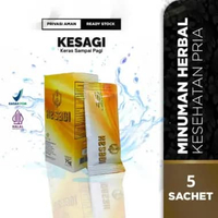 KESAGI KOSAGI ASLI ORIGINAL SUPLEMEN MADU HERBAL KHUSUS PRIA DEWASA 1 BOX ISI 5 SACHET