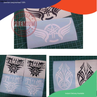 Sticker Custom Yamaha Flame Logo