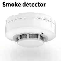 Fire Protection Smoke Detector,Sensor Indoor Environment Temperature Detector Temperature Alarm,Smoke alarm,Fire Detector