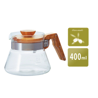 【HARIO】橄欖木咖啡壺 400ml(VCWN-40-OV)