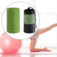 Yoga Mat Towel Exercise Mat Soft Microfiber Gym Towels Yoga Towel Sweat Absorbent for Men Women Home Gym Workout Fitness Travel