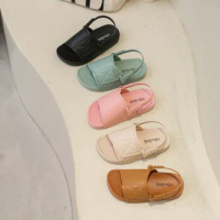 2022 Summer New Tawana Toddler Boy Sandals Kids Fashion Parent-child Slippers Children's Little Girl Platform Cute Shoes