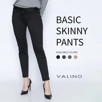 VALINO LADIES Celana Panjang Wanita (4 Pilihan Warna) 29 Hitam C