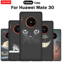 Silicone Phone Case For Huawei Mate 30 Custom Cute Cat Dogs Cartoon Photo TPU Back Cover For Huawei Mate30 Pro Lite 30Pro 30Lite
