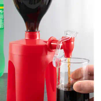 Hand Pressure Carbonated Beverage Dispenser Coke Bottle Inverted Water Dispenser Drink Switch Drinker Soda Dispenser