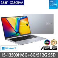 【ASUS 華碩】特仕版 15.6吋效能筆電(Vivobook 15 X1505VA/i5-13500H/8G+8G/512G SSD/Win11/OLED)