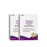 【LAC 利維喜】三效卵磷脂粉末x2盒組(共30包/哺乳媽咪首選/孕養調理)
