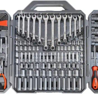 180 Piece Professional Tool Set in Tool Storage Case - CTK180