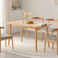 【MUNA 家居】8801型4.3尺實木餐桌/不含椅(餐桌 桌子 休閒桌)
