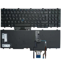 Brazilian Spanish French Laptop Keyboard For Dell Latitude E5550 E5570 E5580 E5590 E5591 Precision M3520 M3510 M7510 M7520 M7720