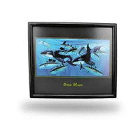 Lukisan Hiasan Orca Blues - Lukisan Laut / Lukisan Ikan / Hiasan Dinding / Lukisan Pemandangan