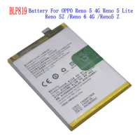 1x BLP819 4310mAh 16.67Wh Replacement Battery For OPPO Reno 5 4G / Reno 5 Lite / Reno 5Z / Reno 6 4G /Reno5 Z Batteries