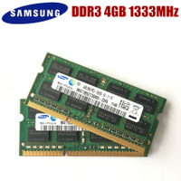 SAMSUNG 4GB PC3-10600S DDR3 1333Mhz 4Gb หน่วยความจำแล็ปท็อป4G PC3 10600S 1333MHZ โมดูลโน้ตบุ๊ค SODIMM RAM