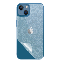 O-one大螢膜PRO Apple iPhone 13 全膠背面保護貼 手機保護貼-水舞款