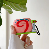 3D Cute Snail Earphone Case for Airpods 1 2 3 Pro Pro 2nd Case Headphone Earbuds Cover for Airpods Pro Case Charging Box Funda