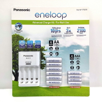 [COSCO代購4] a促銷到6/20      Panasonic ENELOOP 電池+充電器套組 6*AA+4*AAA+CHARGER COMBO _CA176230