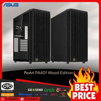 ASUS PROART PA401 WOOD EDITION - PC CASE | MID TOWER - CASING PC METAL PANEL