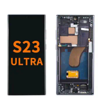 Original OLED Phone LCD Display With Frame For Samsung Galaxy Note20 S20/S21/S22/S23Ultra