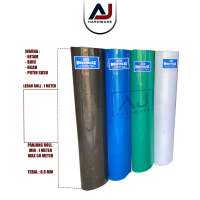 Penutup Pagar Rumah Fiber Polos Plastik Penutup Serbaguna 0.6 MM Roll