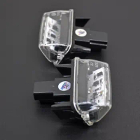 2x Car License Plate Lamps LED Custom License Plate Lights For Toyota Yaris 2012-2014 / Camry 2013-2014 / Auris 2009 - 2010