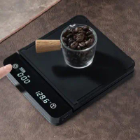 Coffee Digital Scale with Timer Professional Portable LED Display High Precision Pour over Drip for Kitchen Coffee Home Barista