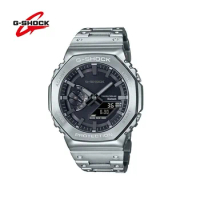 G-SHOCK GM-2100 Series New Men's Luxury Brand Watch Stainless Steel Dual Screen Leisure Fashion Waterproof Shock Absorbing Watch