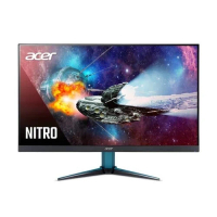 ACER VG272UV3BMIIPX 27 吋 2560X1440/0.5MS/180HZ/DP/HDMIX2/揚聲器遊戲 MON 黑色