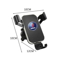 ABS Car Gravity Phone Holder Air Vent Clip Mount Mobile Cell Stand Smart phone GPS Holder For Saab 93 95 Saab 9-3 9-5 900 9000