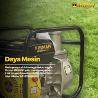 Pompa Air Bensin FIRMAN FGP30GP 6.5 HP 3 Inci Irigasi Sawah