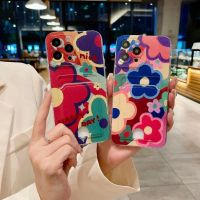 เคสโทรศัพท์, ขายร้อน, สำหรับ OPPO Reno 13 / Reno13 Pro / Reno 13F, ลายดอกไม้ฝน, ป้องกันเลนส์, กันกระ