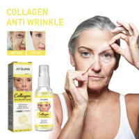 Collagen Anti Wrinkle Spray Moisturizing lifting Firming fade Fine Lines Anti aging Remove Melanin whitening Brighten face cream