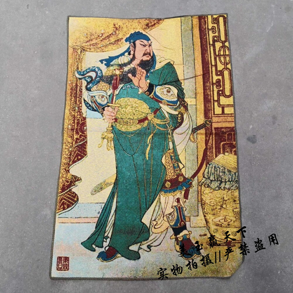 RITAO CHAN　中国唐木彫刻関羽と張飛　武人像置物　M　R2697K RITAO CHAN 中国唐木彫刻関羽と張飛 武人像置物 M R2697K 張飛
