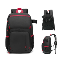 Photography Backpack Camera Backpack Water-resistant Camera Bag Large Capacity with 15.6 Inch Laptop Compartment for Women Men