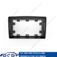 For 1998-2002 TOYOTA LAND CRUISER VX (J100-101) (9INCH) Car Radio Fascias Android Frame GPS Stereo Player 2Din Head Unit Panel