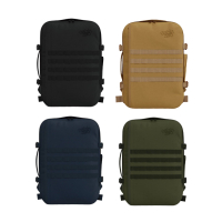 *【CabinZero】英國輕旅登機後背包 Classic軍用款2.0 (44L)-黑/綠/藍/褐