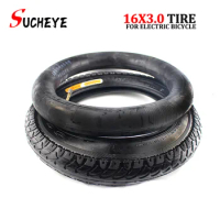 CST 16 inch Inner Tube Outer Tire of Pneumatic 16x3.0 Inch Electric Bicycle for Bike Tyre