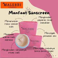 Malebbi Sunscreen Cosmetics - Melindungi Kulit dari Sinar Matahari, Mencegah Penuaan Dini & Bintik H