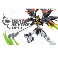 New Anime Gundam Dragon_momoko Mg 1/100 Xxxg-01d2 Gunpla Deathscythe Hell Robot Action Figure Kid Assembled Model Decoration Toy